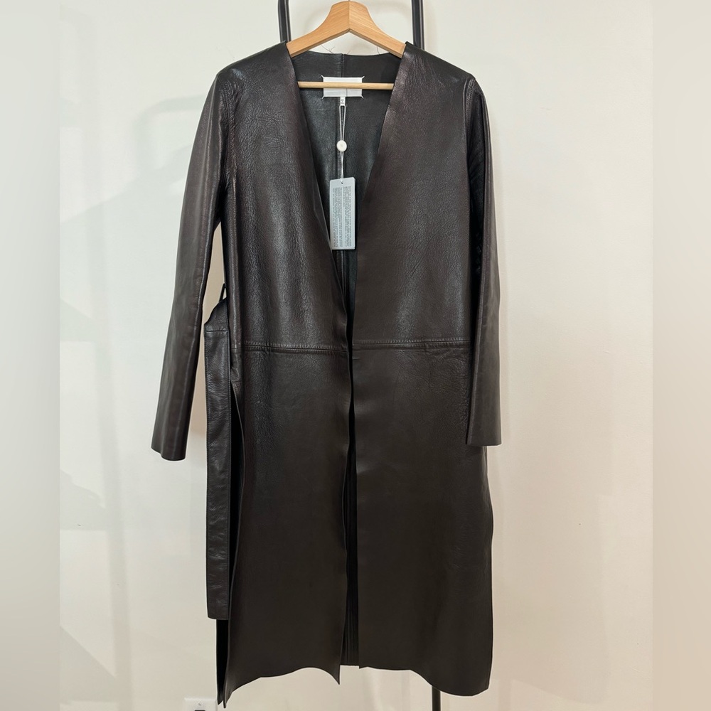 Maison margiela leather jacket
